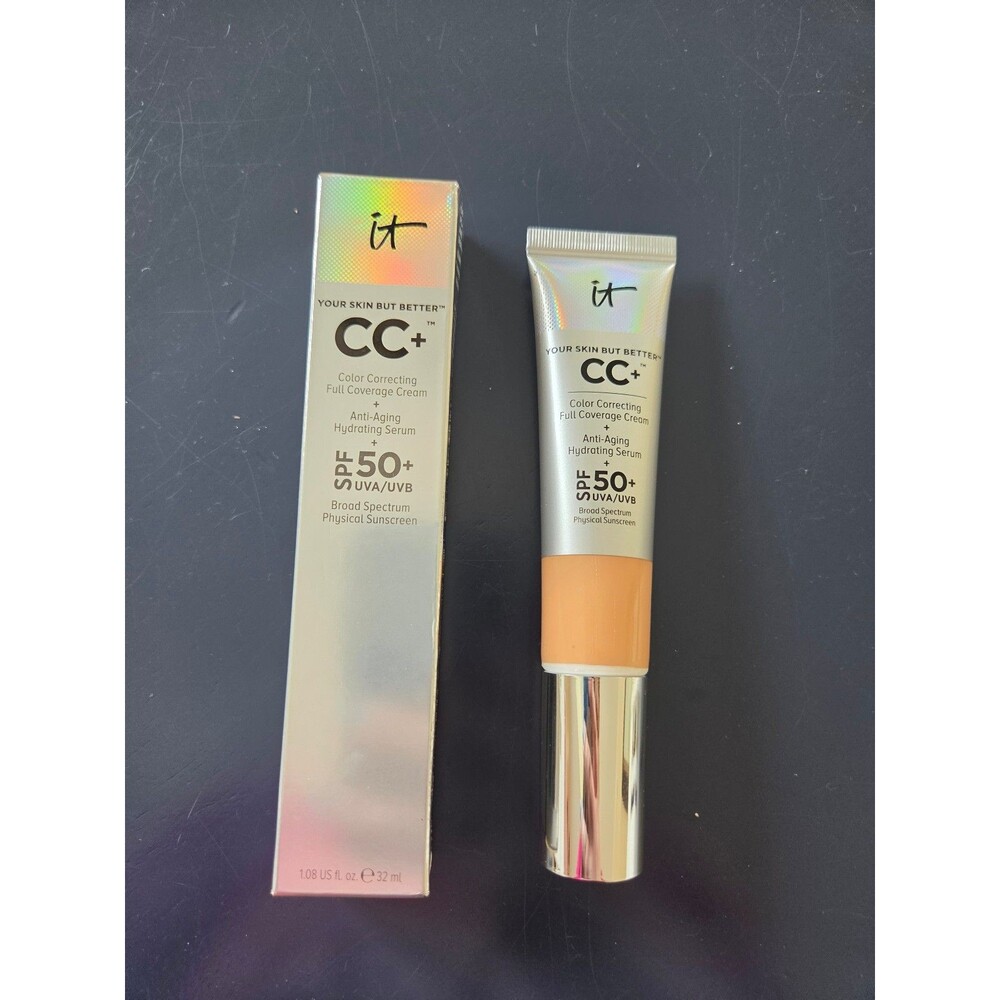 IT Cosmetics CC+ Cream Full Coverage Foundation SPF 50+ in Medium NIB
